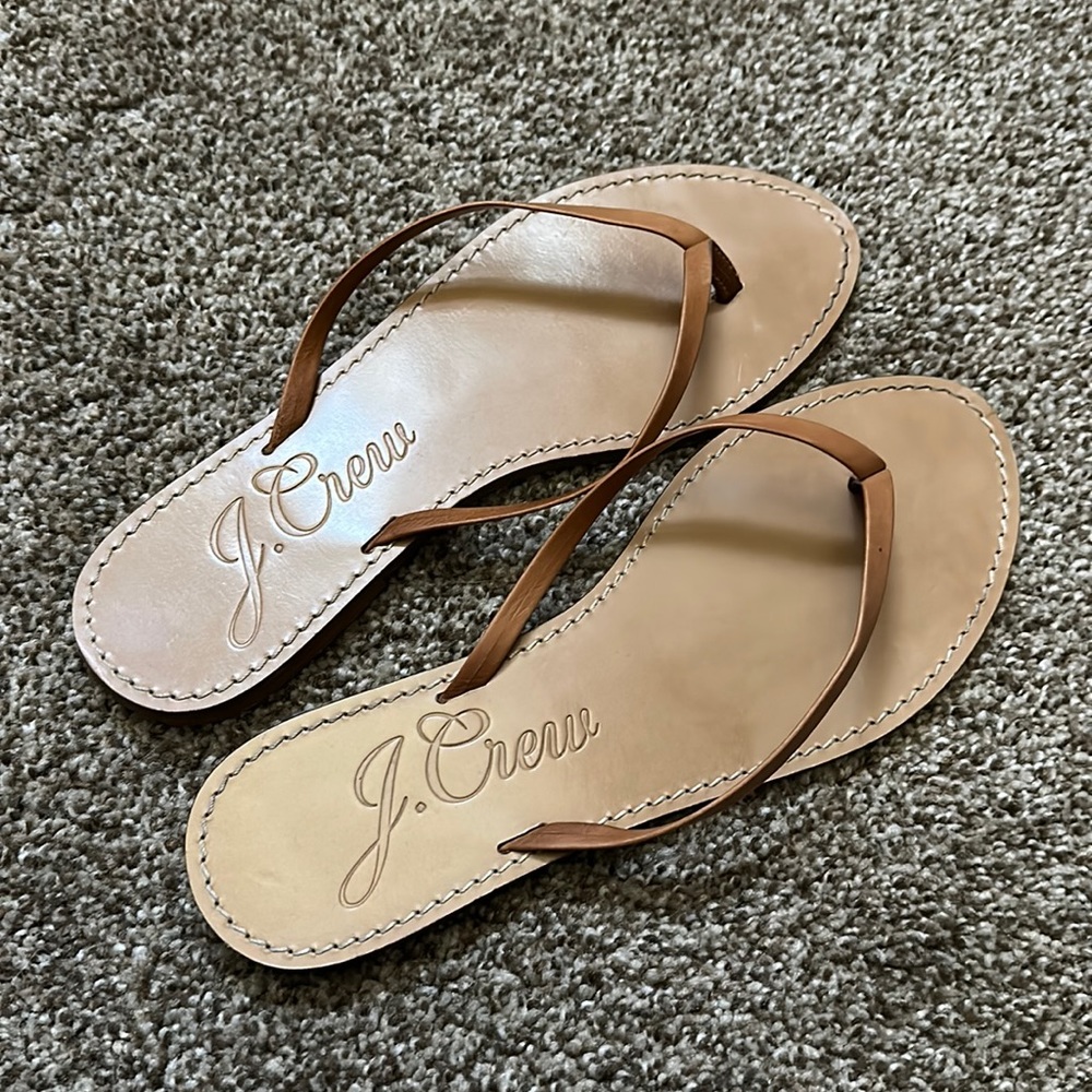 J Crew Flip Flops